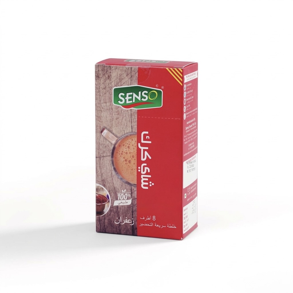 شاي كرك زعفران ٨ اظرف